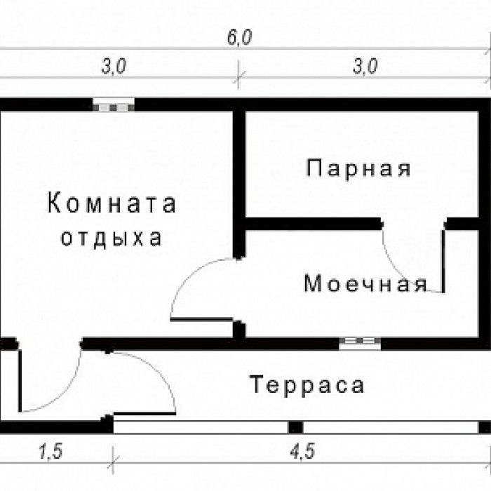 Баня 6 на 4