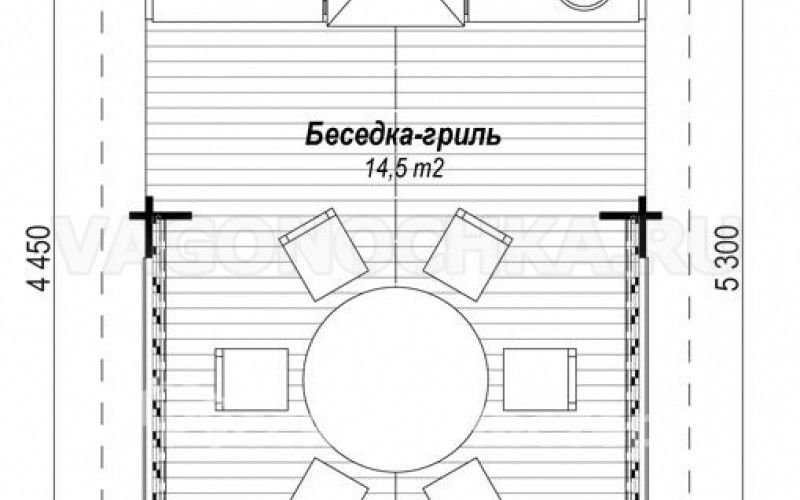 Беседка БС-1