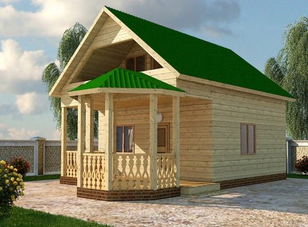 Дом брус-08