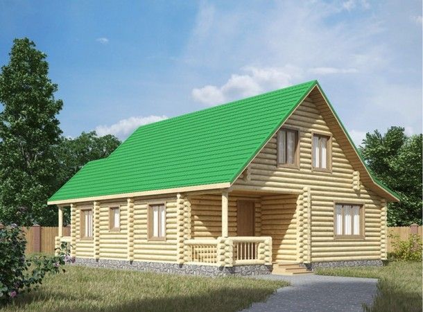Дом кругляк-20