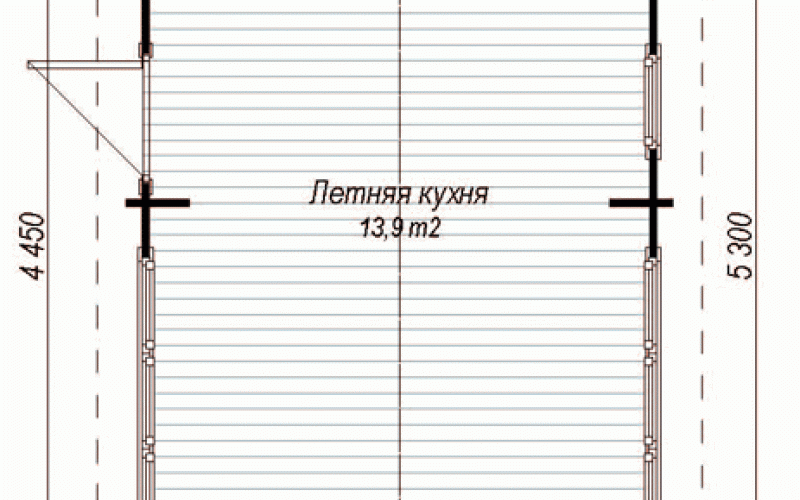 Летняя кухня ЛК-И7