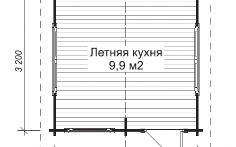 Летняя кухня ЛК-И9