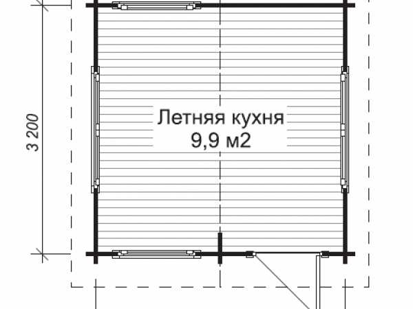 Летняя кухня ЛК-И9